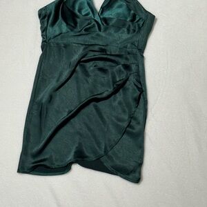 Hello Molly Emerald Strapless Dress